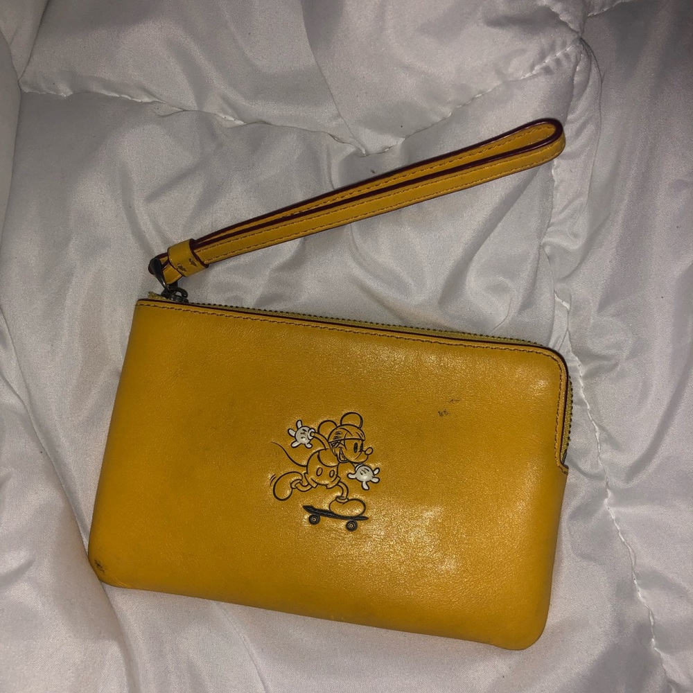 Coach x Mickey Mouse Collection Clutch